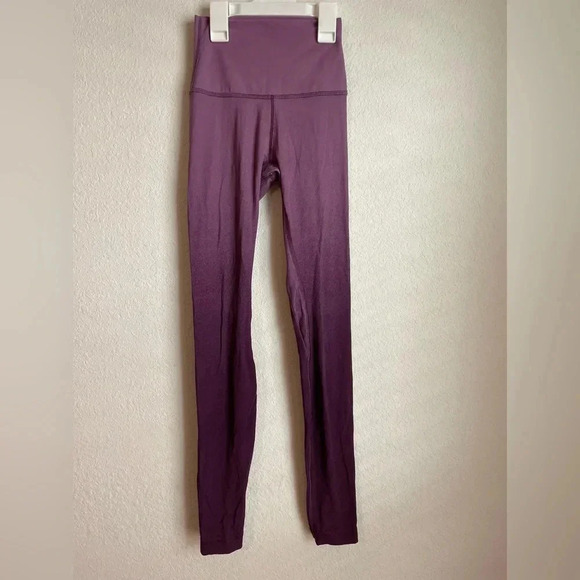 Lululemon Align Pant 28" high rise spray ombré jubilee multi size 0 - Picture 2 of 8